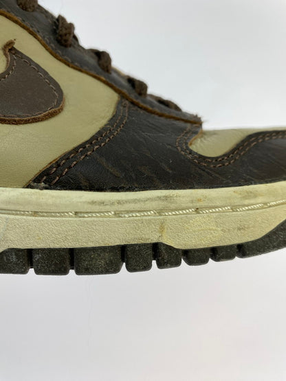 【現状渡し品】【メンズ/レディース】 NIKE ナイキ 306968-221 2003年製 DUNK HIGH PREMIUM "KHAKI BAROQUE BROWN-KHAKI-LIGHT BONE 靴 シューズ スニーカー 160-250603-AS-4-min サイズ：25.5cm カラー：ブラウン系 万代Net店
