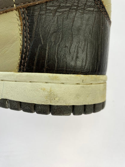 【現状渡し品】【メンズ/レディース】 NIKE ナイキ 306968-221 2003年製 DUNK HIGH PREMIUM "KHAKI BAROQUE BROWN-KHAKI-LIGHT BONE 靴 シューズ スニーカー 160-250603-AS-4-min サイズ：25.5cm カラー：ブラウン系 万代Net店