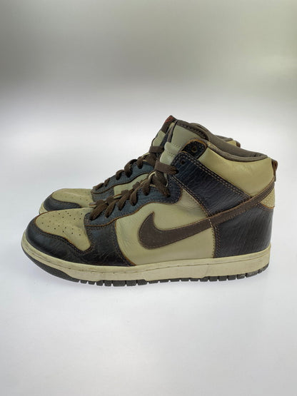 【現状渡し品】【メンズ/レディース】 NIKE ナイキ 306968-221 2003年製 DUNK HIGH PREMIUM "KHAKI BAROQUE BROWN-KHAKI-LIGHT BONE 靴 シューズ スニーカー 160-250603-AS-4-min サイズ：25.5cm カラー：ブラウン系 万代Net店