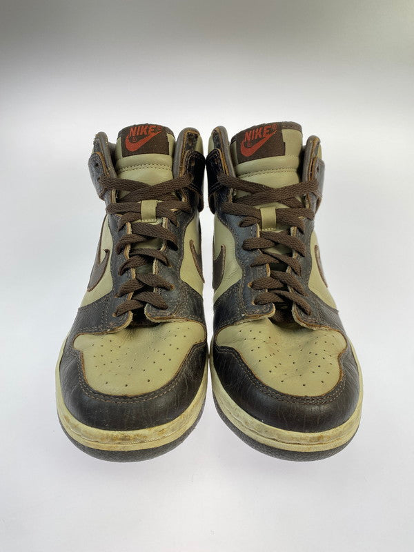 【現状渡し品】【メンズ/レディース】 NIKE ナイキ 306968-221 2003年製 DUNK HIGH PREMIUM "KHAKI BAROQUE BROWN-KHAKI-LIGHT BONE 靴 シューズ スニーカー 160-250603-AS-4-min サイズ：25.5cm カラー：ブラウン系 万代Net店