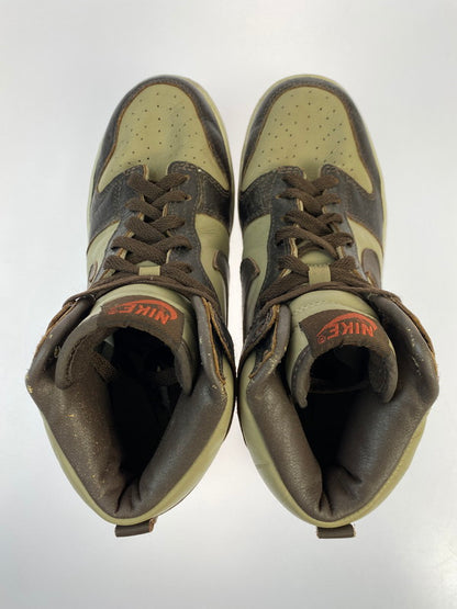 【現状渡し品】【メンズ/レディース】 NIKE ナイキ 306968-221 2003年製 DUNK HIGH PREMIUM "KHAKI BAROQUE BROWN-KHAKI-LIGHT BONE 靴 シューズ スニーカー 160-250603-AS-4-min サイズ：25.5cm カラー：ブラウン系 万代Net店