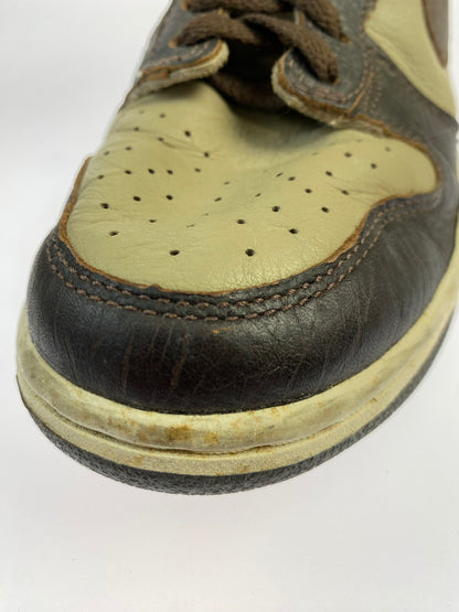 【現状渡し品】【メンズ/レディース】 NIKE ナイキ 306968-221 2003年製 DUNK HIGH PREMIUM "KHAKI BAROQUE BROWN-KHAKI-LIGHT BONE 靴 シューズ スニーカー 160-250603-AS-4-min サイズ：25.5cm カラー：ブラウン系 万代Net店