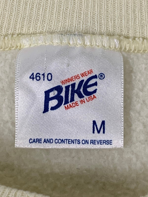 【中古品】【メンズ】 BIKE バイク USA製 LS SWEAT SHIRT スウェット トレーナー 146-250528-AS-45-min サイズ：M カラー：ホワイト 万代Net店