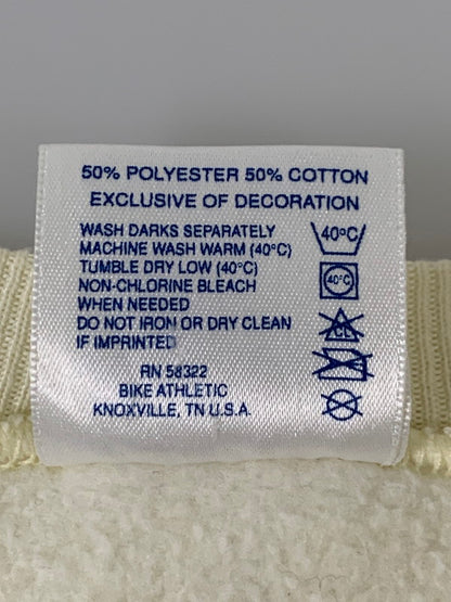 【中古品】【メンズ】 BIKE バイク USA製 LS SWEAT SHIRT スウェット トレーナー 146-250528-AS-45-min サイズ：M カラー：ホワイト 万代Net店