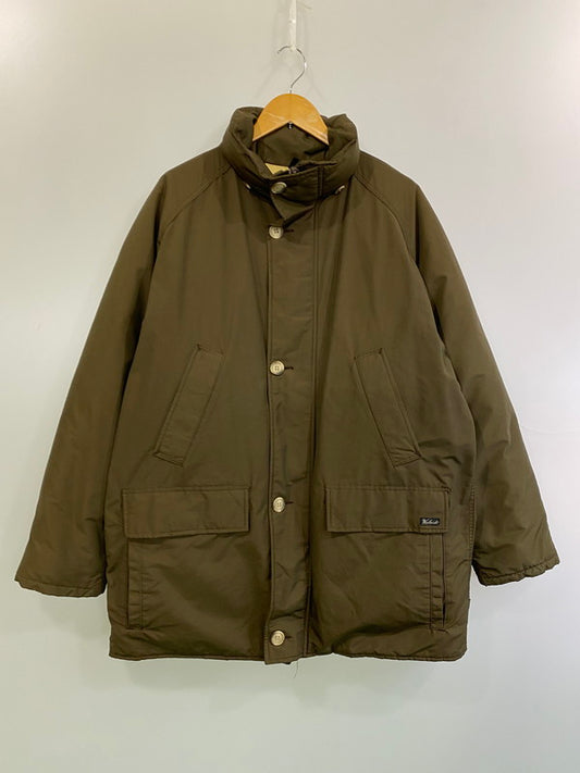 【中古品】【メンズ】 WOOLRICH ウールリッチ 8137IT COTTON NYLON DOWN JACKET ダウンジャケット アウター 147-250528-AS-68-min サイズ：L カラー：カーキ 万代Net店