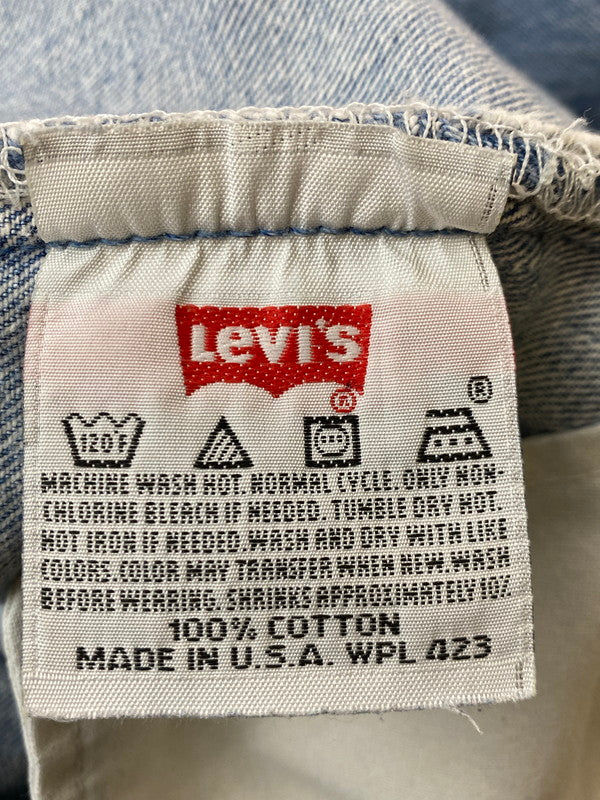 【現状渡し品】【メンズ】 Levi's リーバイス 501-0000 90S 501 DENIM PANT デニムパンツ ボトムス 157-250720-AS-6-min サイズ：38×36 カラー：ライトインディゴ 万代Net店