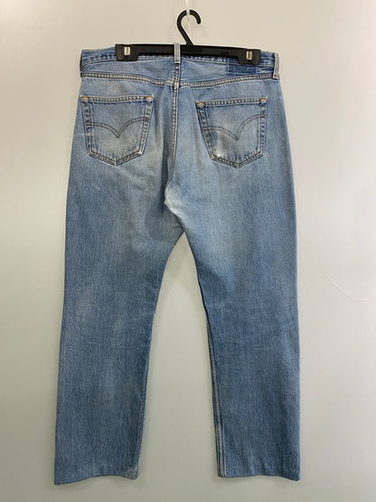 【現状渡し品】【メンズ】 Levi's リーバイス 501-0000 90S 501 DENIM PANT デニムパンツ ボトムス 157-250720-AS-6-min サイズ：38×36 カラー：ライトインディゴ 万代Net店
