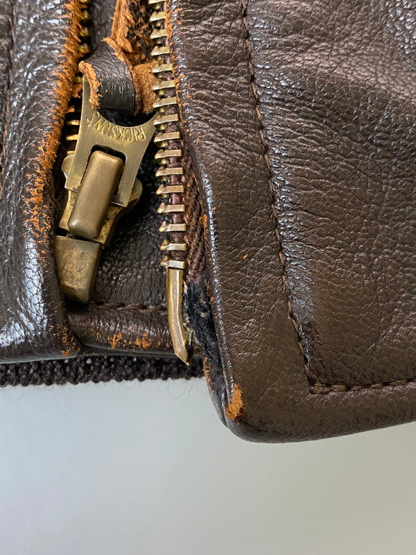 【現状渡し品】【メンズ】 Buzz Rickson's バズリクソンズ N383S-80327 G-1 FLIGHT JACKET フライトジャケット アウター 145-250528-AS-66-min サイズ：36 カラー：ブラウン 万代Net店