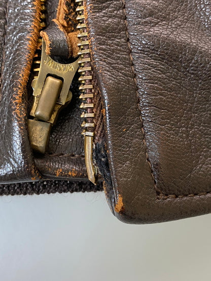 【現状渡し品】【メンズ】 Buzz Rickson's バズリクソンズ N383S-80327 G-1 FLIGHT JACKET フライトジャケット アウター 145-250528-AS-66-min サイズ：36 カラー：ブラウン 万代Net店