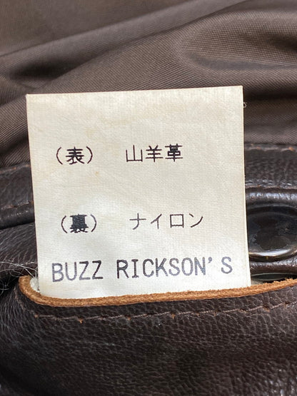 【現状渡し品】【メンズ】 Buzz Rickson's バズリクソンズ N383S-80327 G-1 FLIGHT JACKET フライトジャケット アウター 145-250528-AS-66-min サイズ：36 カラー：ブラウン 万代Net店