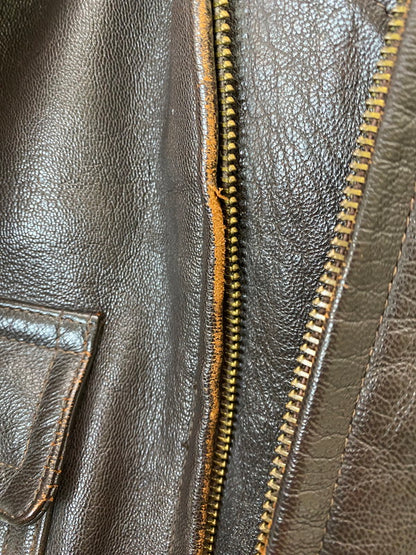 【現状渡し品】【メンズ】 Buzz Rickson's バズリクソンズ N383S-80327 G-1 FLIGHT JACKET フライトジャケット アウター 145-250528-AS-66-min サイズ：36 カラー：ブラウン 万代Net店