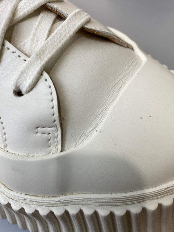 【中古品】【メンズ】 JIL SANDER ジルサンダー LOW TOP SNEAKERS J32WS0018 P4833 ロートップ スニーカー メンズ 靴 シューズ 164-250601-em-08-min サイズ：39 カラー：ホワイト 万代Net店