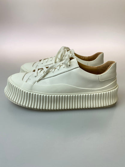 【中古品】【メンズ】 JIL SANDER ジルサンダー LOW TOP SNEAKERS J32WS0018 P4833 ロートップ スニーカー メンズ 靴 シューズ 164-250601-em-08-min サイズ：39 カラー：ホワイト 万代Net店