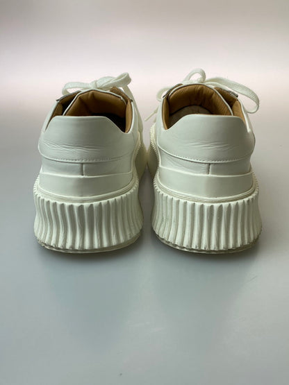 【中古品】【メンズ】 JIL SANDER ジルサンダー LOW TOP SNEAKERS J32WS0018 P4833 ロートップ スニーカー メンズ 靴 シューズ 164-250601-em-08-min サイズ：39 カラー：ホワイト 万代Net店