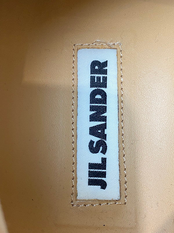 【中古品】【メンズ】 JIL SANDER ジルサンダー LOW TOP SNEAKERS J32WS0018 P4833 ロートップ スニーカー メンズ 靴 シューズ 164-250601-em-08-min サイズ：39 カラー：ホワイト 万代Net店