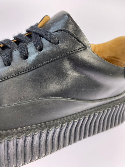 【中古品】【メンズ】 JIL SANDER ジルサンダー J32WS0018 P4833 LOW TOP SNEAKERS 靴 シューズ スニーカー 164-250603-AS-12-min サイズ：39 カラー：ブラック 万代Net店