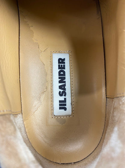 【中古品】【メンズ】 JIL SANDER ジルサンダー J32WS0018 P4833 LOW TOP SNEAKERS 靴 シューズ スニーカー 164-250603-AS-12-min サイズ：39 カラー：ブラック 万代Net店