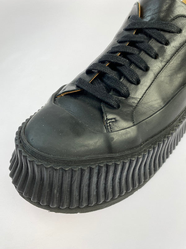 【中古品】【メンズ】 JIL SANDER ジルサンダー J32WS0018 P4833 LOW TOP SNEAKERS 靴 シューズ スニーカー 164-250603-AS-12-min サイズ：39 カラー：ブラック 万代Net店