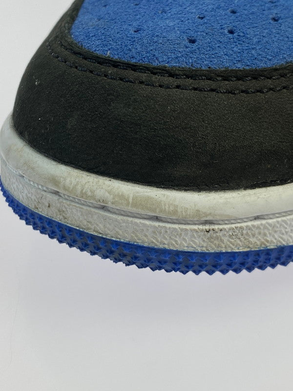 【現状渡し品】【レディース】 NIKE ナイキ FD1437-042 GS AIR JORDAN 1 RETRO HIGH OG ROYAL REIMAGINED 靴 シューズ スニーカー 166-250528-AS-25-min サイズ：23.5cm カラー：BLACK/ROYAL BLUE-WHITE 万代Net店