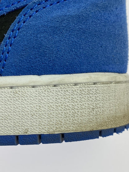 【現状渡し品】【レディース】 NIKE ナイキ FD1437-042 GS AIR JORDAN 1 RETRO HIGH OG ROYAL REIMAGINED 靴 シューズ スニーカー 166-250528-AS-25-min サイズ：23.5cm カラー：BLACK/ROYAL BLUE-WHITE 万代Net店