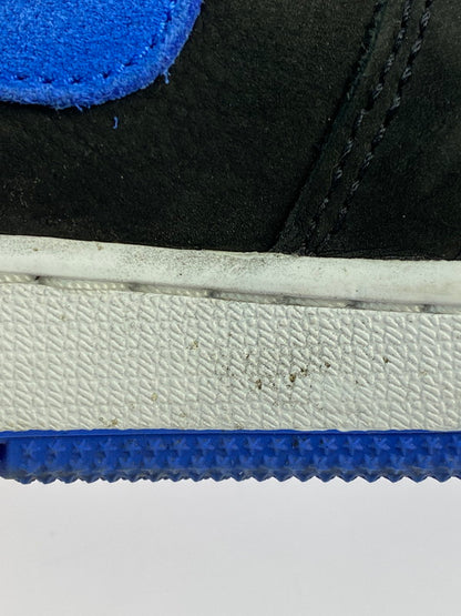 【現状渡し品】【レディース】 NIKE ナイキ FD1437-042 GS AIR JORDAN 1 RETRO HIGH OG ROYAL REIMAGINED 靴 シューズ スニーカー 166-250528-AS-25-min サイズ：23.5cm カラー：BLACK/ROYAL BLUE-WHITE 万代Net店