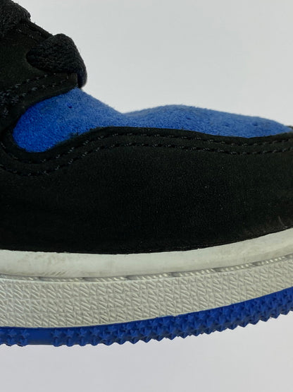 【現状渡し品】【レディース】 NIKE ナイキ FD1437-042 GS AIR JORDAN 1 RETRO HIGH OG ROYAL REIMAGINED 靴 シューズ スニーカー 166-250528-AS-25-min サイズ：23.5cm カラー：BLACK/ROYAL BLUE-WHITE 万代Net店