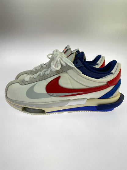 【中古品】【メンズ】 NIKE ナイキ × SACAI サカイ DQ0581-100 ZOOM CORTEZ WHITE AND UNIVERSITY RED 靴 シューズ スニーカー 160-250528-AS-1-min サイズ：27.0cm カラー：WHITE/UNIVERSITY RED 万代Net店