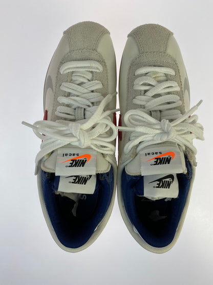 【中古品】【メンズ】 NIKE ナイキ × SACAI サカイ DQ0581-100 ZOOM CORTEZ WHITE AND UNIVERSITY RED 靴 シューズ スニーカー 160-250528-AS-1-min サイズ：27.0cm カラー：WHITE/UNIVERSITY RED 万代Net店