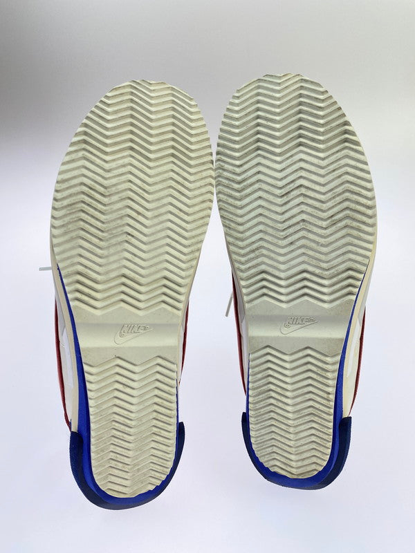 【中古品】【メンズ】 NIKE ナイキ × SACAI サカイ DQ0581-100 ZOOM CORTEZ WHITE AND UNIVERSITY RED 靴 シューズ スニーカー 160-250528-AS-1-min サイズ：27.0cm カラー：WHITE/UNIVERSITY RED 万代Net店