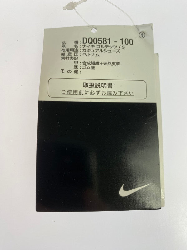 【中古品】【メンズ】 NIKE ナイキ × SACAI サカイ DQ0581-100 ZOOM CORTEZ WHITE AND UNIVERSITY RED 靴 シューズ スニーカー 160-250528-AS-1-min サイズ：27.0cm カラー：WHITE/UNIVERSITY RED 万代Net店