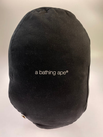 【中古品】【メンズ/レディース】 A BATHING APE アベイシングエイプ APE HEAD CUSHION クッション 雑貨 208-250603-AS-47-min カラー：ブラウン/ブラック 万代Net店