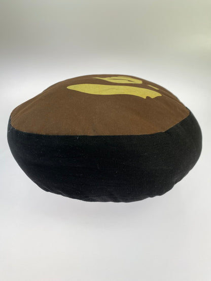 【中古品】【メンズ/レディース】 A BATHING APE アベイシングエイプ APE HEAD CUSHION クッション 雑貨 208-250603-AS-47-min カラー：ブラウン/ブラック 万代Net店
