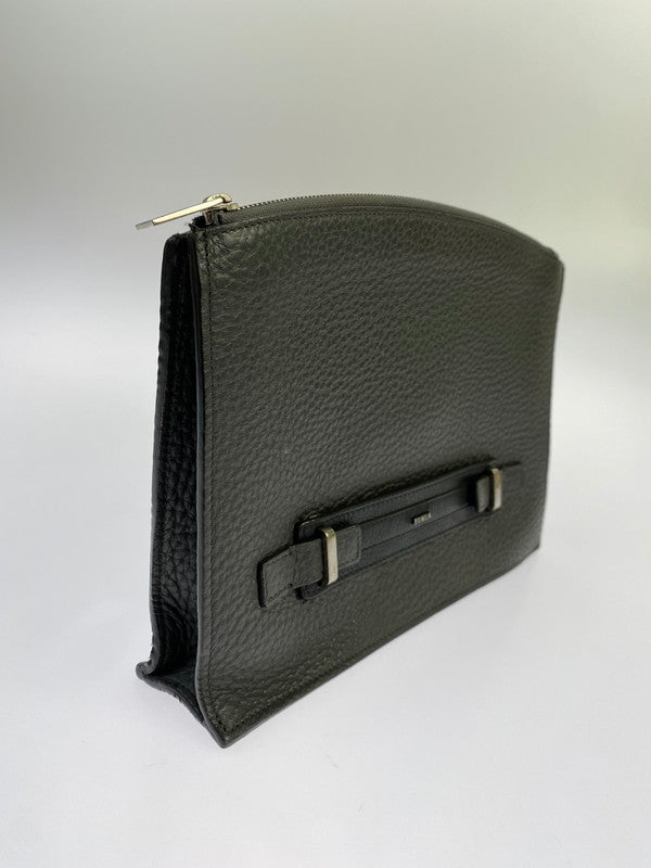 【中古品】【メンズ/レディース】 Furla フルラ 1000372 ジョーヴェ クラッチバッグ カバン 188-250603-AS-30-min カラー：グレー 万代Net店