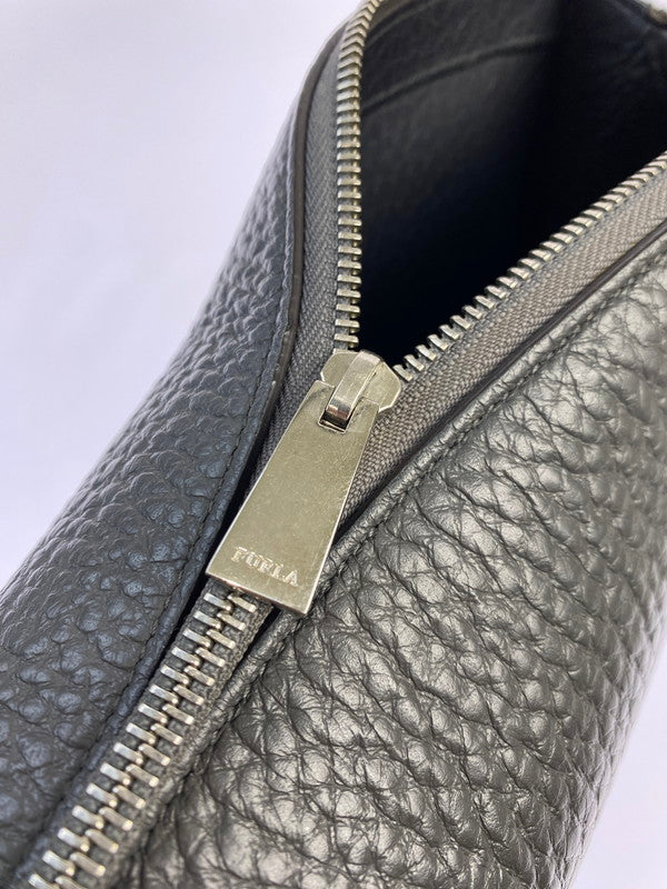 【中古品】【メンズ/レディース】 Furla フルラ 1000372 ジョーヴェ クラッチバッグ カバン 188-250603-AS-30-min カラー：グレー 万代Net店