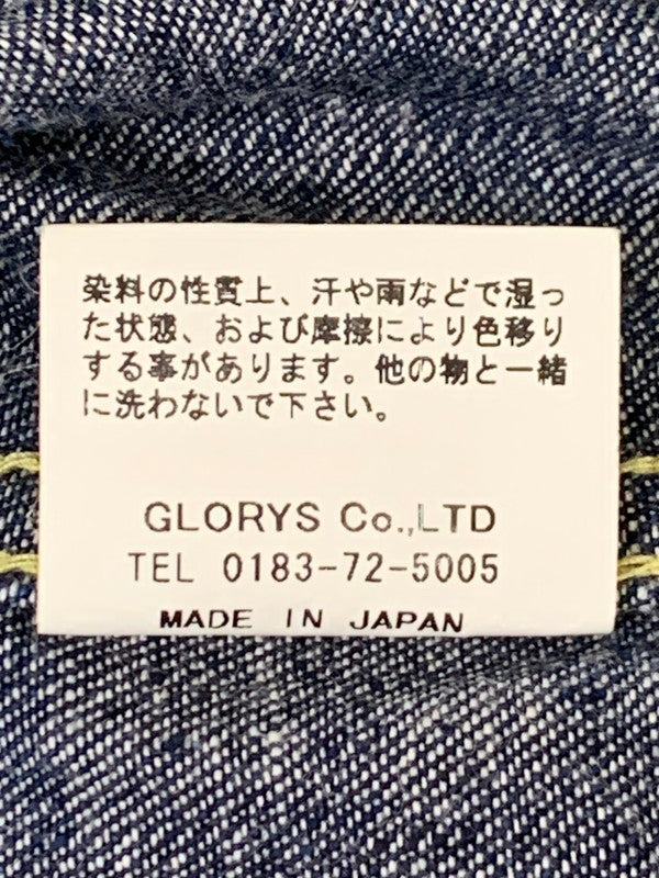 【中古品】【メンズ】 THE REAL MOON リアルムーン DENIM WORK SHIRT デニムワークシャツ ロングスリーブ 145-250528-AS-43-min サイズ：L カラー：インディゴ 万代Net店