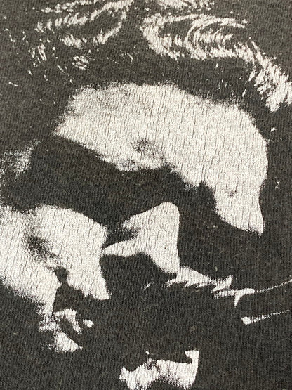 【中古品】【メンズ】 ZOOT SIMS ズート・シムズ 90S HERMAN LEONARD PHOTO JAZZ TEE 90年代 ハーマン・レオナルド フォト ジャズ Tシャツ メンズ 半袖 トップス 146-250529-em-09-min サイズ：M カラー：ブラック 万代Net店