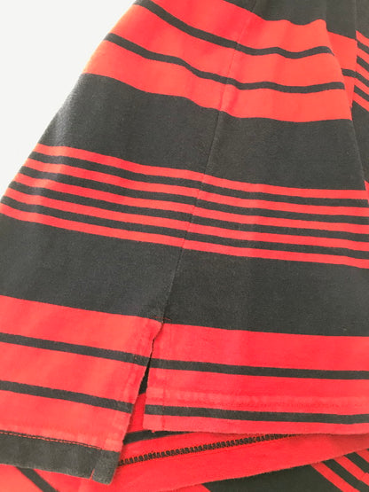 【中古品】【メンズ】 L.L.BEAN エルエルビーン 80～90's STRIPE TEE 80～90年代 ストライプ Tシャツ 半袖Tシャツ トップス 146-260510-rt-17-tag サイズ：XL カラー：レッド 万代Net店