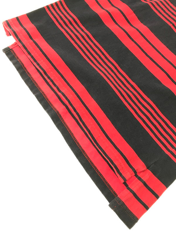 【中古品】【メンズ】 L.L.BEAN エルエルビーン 80～90's STRIPE TEE 80～90年代 ストライプ Tシャツ 半袖Tシャツ トップス 146-260510-rt-17-tag サイズ：XL カラー：レッド 万代Net店