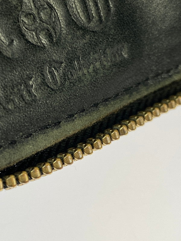 【中古品】【メンズ/レディース】 ARIF COLLECTION アリフ コレクション スティング ショートウォレット 二つ折り財布 メンズ ウォレット 革財布 201-250602-em-10-min カラー：ブラック 万代Net店