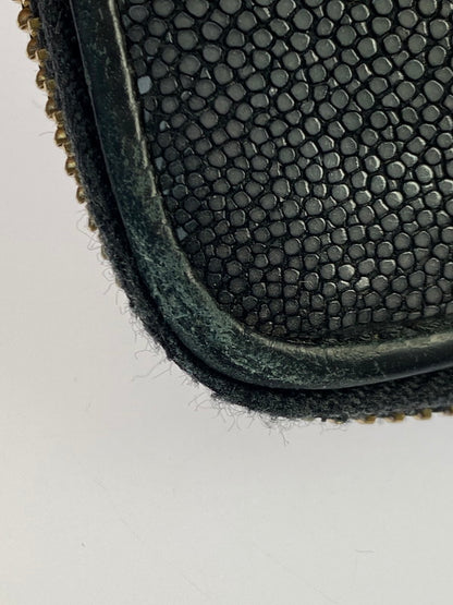 【中古品】【メンズ/レディース】 ARIF COLLECTION アリフ コレクション スティング ショートウォレット 二つ折り財布 メンズ ウォレット 革財布 201-250602-em-10-min カラー：ブラック 万代Net店