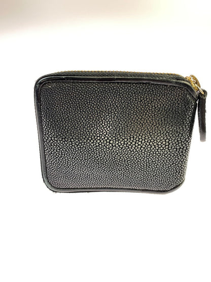 【中古品】【メンズ/レディース】 ARIF COLLECTION アリフ コレクション スティング ショートウォレット 二つ折り財布 メンズ ウォレット 革財布 201-250602-em-10-min カラー：ブラック 万代Net店