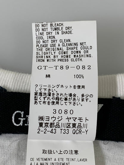 【中古品】【メンズ】 GROUND Y 4TH COLLECTION S/S TEE GT-T89-082 グラウンドワイ ショートスリーブ Tシャツ 半袖Tシャツ トップス 140-250602-yn-18-min サイズ：3 カラー：ホワイト 万代Net店