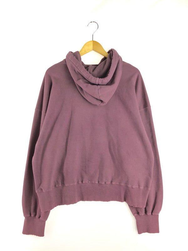 【中古品】【メンズ】 ANCELLM アンセルム ANC-CT69-A 24AW DYED DAMAGE HOODIE ダイド ダメージ フーディー パーカー 140-251108-na-05-tag サイズ：1 カラー：パープル 万代Net店