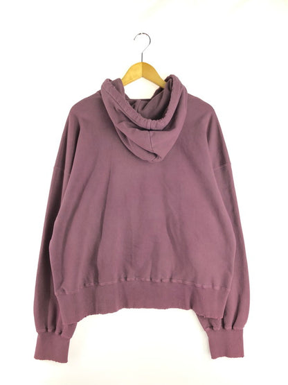【中古品】【メンズ】 ANCELLM アンセルム ANC-CT69-A 24AW DYED DAMAGE HOODIE ダイド ダメージ フーディー パーカー 140-251108-na-05-tag サイズ：1 カラー：パープル 万代Net店