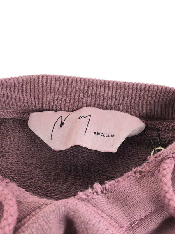 【中古品】【メンズ】 ANCELLM アンセルム ANC-CT69-A 24AW DYED DAMAGE HOODIE ダイド ダメージ フーディー パーカー 140-251108-na-05-tag サイズ：1 カラー：パープル 万代Net店