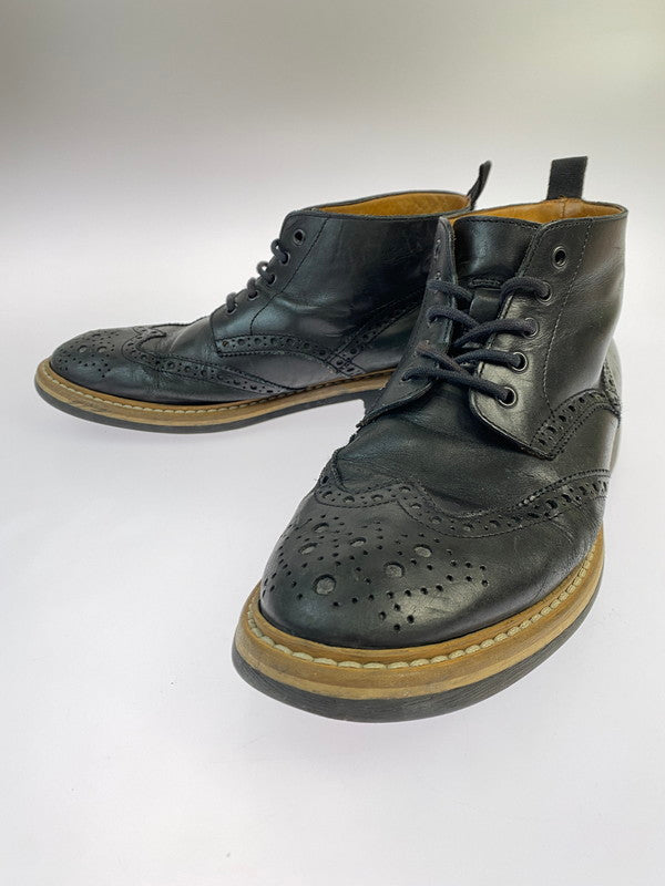 【中古品】【メンズ】 GIANCARLO MORELLI ジャンカルロモレリ GMO1233 LEATHER SHOES レザーシューズ 165-250607-ks-08-min サイズ：27.5cm カラー：ブラック 万代Net店