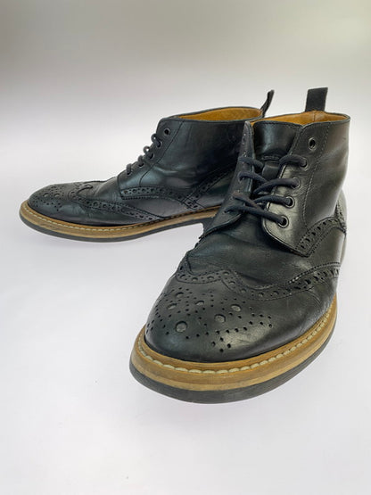 【中古品】【メンズ】 GIANCARLO MORELLI ジャンカルロモレリ GMO1233 LEATHER SHOES レザーシューズ 165-250607-ks-08-min サイズ：27.5cm カラー：ブラック 万代Net店