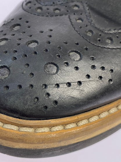 【中古品】【メンズ】 GIANCARLO MORELLI ジャンカルロモレリ GMO1233 LEATHER SHOES レザーシューズ 165-250607-ks-08-min サイズ：27.5cm カラー：ブラック 万代Net店