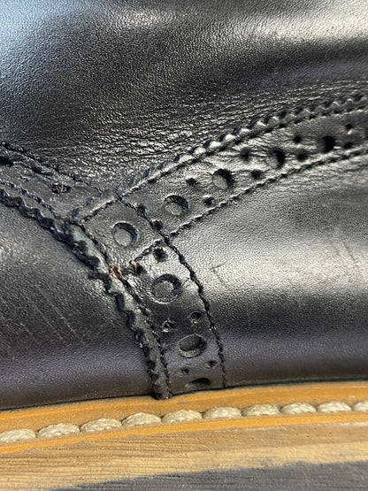 【中古品】【メンズ】 GIANCARLO MORELLI ジャンカルロモレリ GMO1233 LEATHER SHOES レザーシューズ 165-250607-ks-08-min サイズ：27.5cm カラー：ブラック 万代Net店