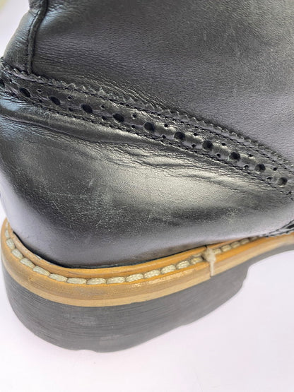 【中古品】【メンズ】 GIANCARLO MORELLI ジャンカルロモレリ GMO1233 LEATHER SHOES レザーシューズ 165-250607-ks-08-min サイズ：27.5cm カラー：ブラック 万代Net店